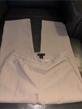 Rachel Zoe Women’s Cream Chino Trousers